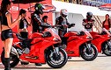 Dàn xế nổ Ducati 959 “cày nát” đường đua HappyLand